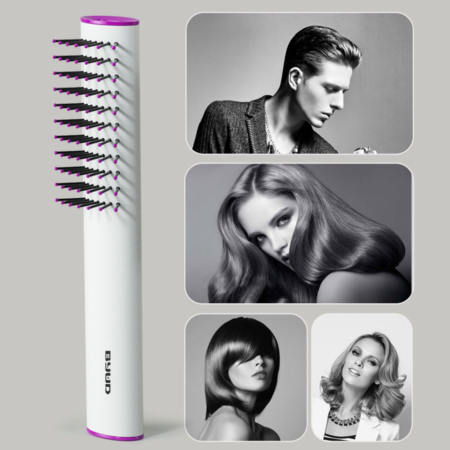 Gix Rib comb women's special hairdressing hairdressing anti-static fluffy styling curly hair artifacts