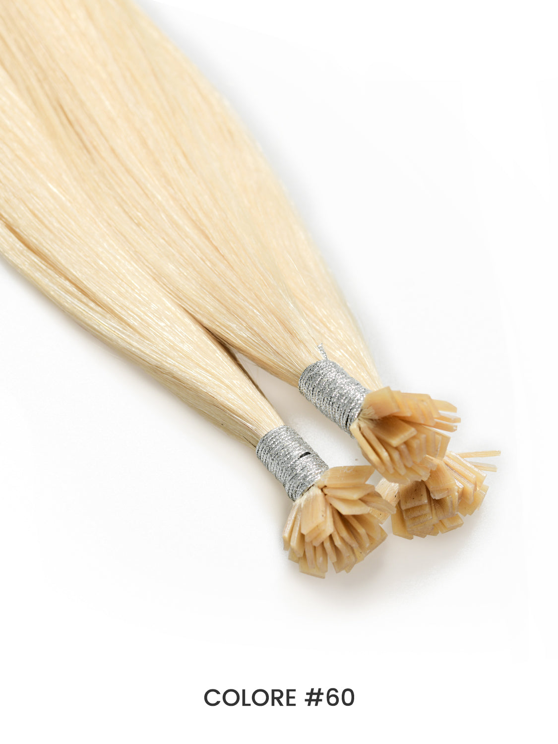 Gix Straight Flat Tip Hair Extension #60