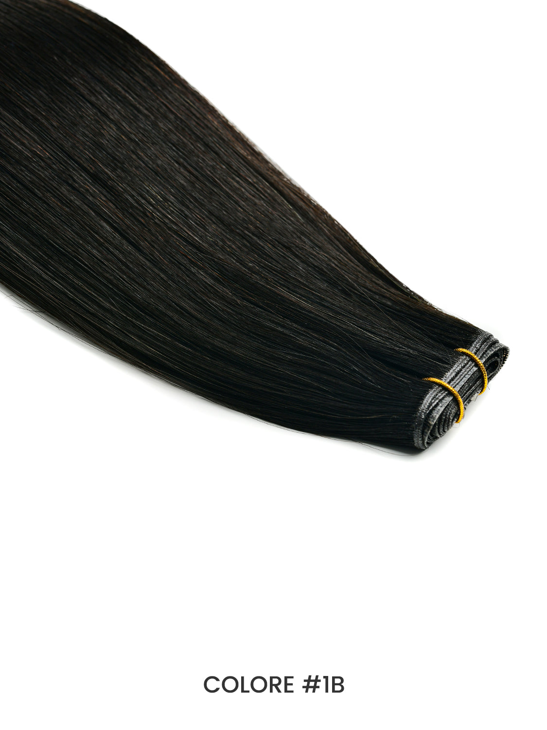Gix Straight Genius Weft Hair Extensions #1B