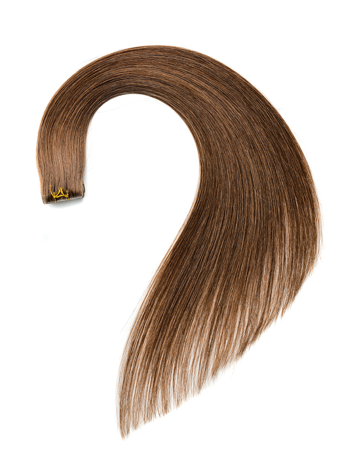 Gix Straight Invisible Tape Hair Extensions #4