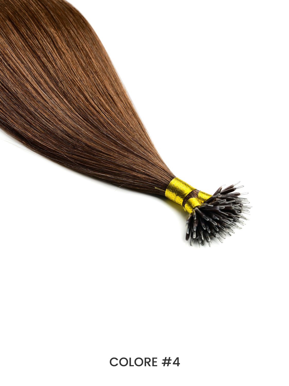 Gix Straight Nano Ring Hair Extensions #4