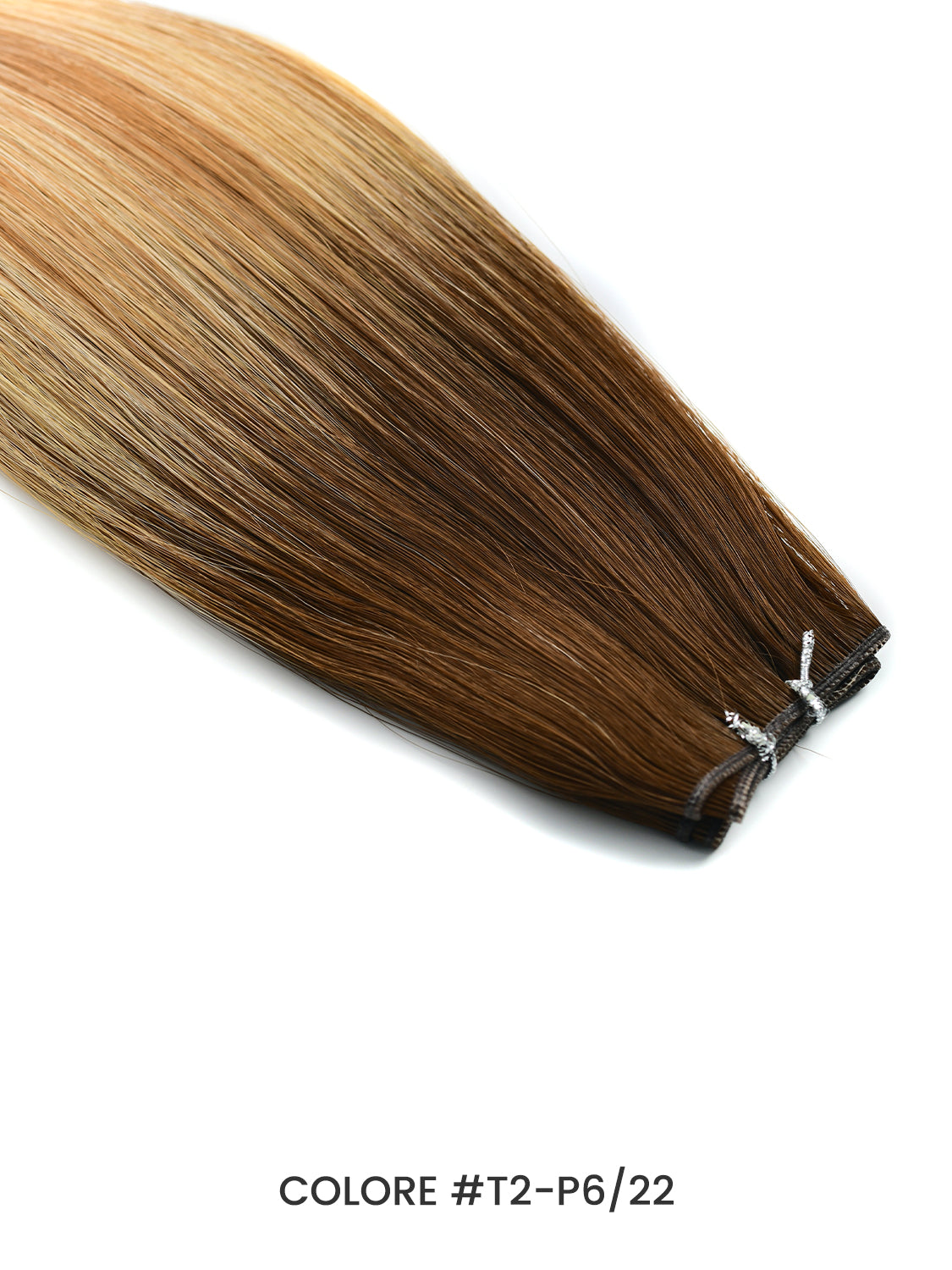 Gix Straight Genius Weft Hair Extensions #T2-P6/22