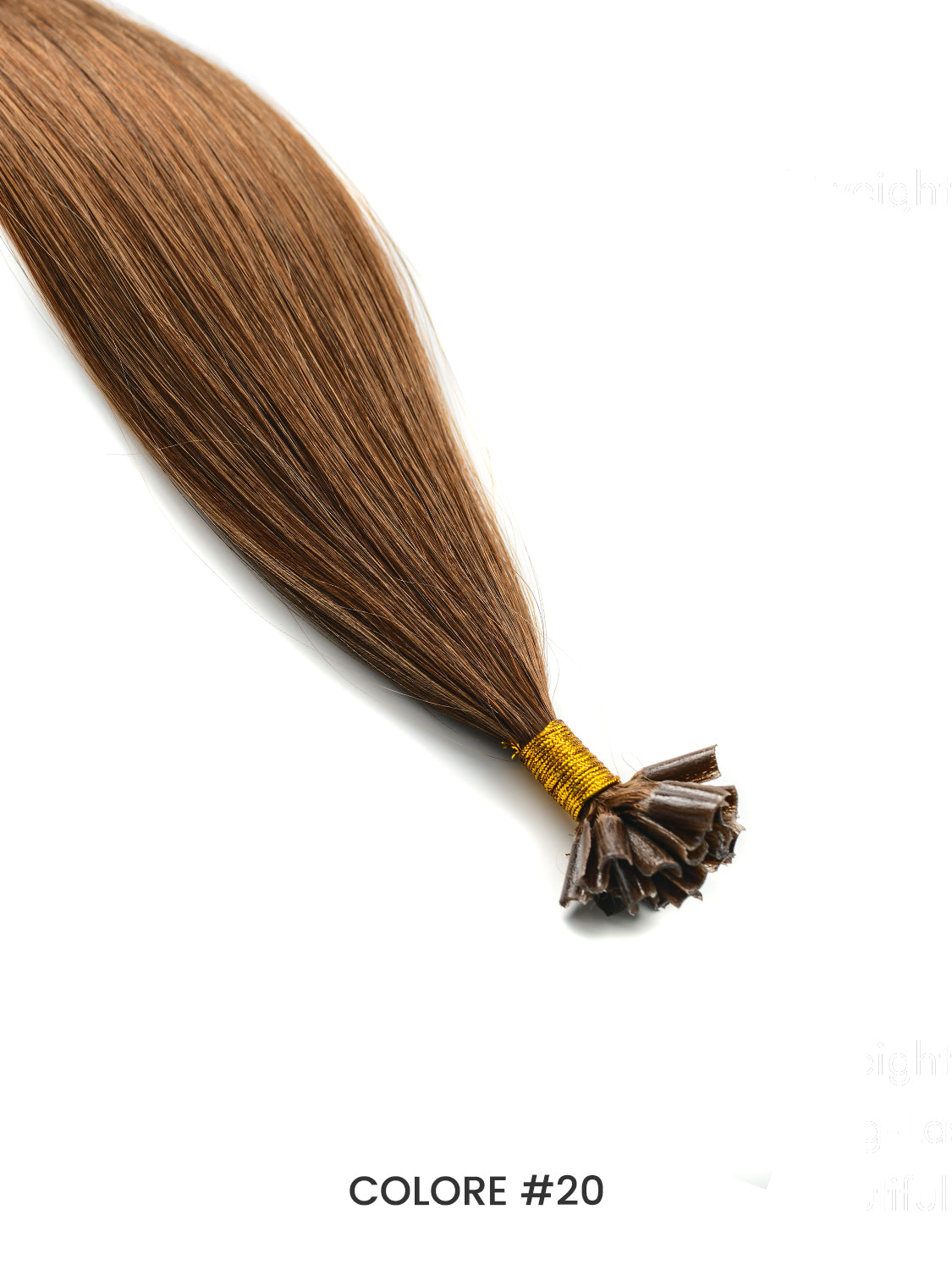 Gix Straight U-Tip Hair Extensions #20