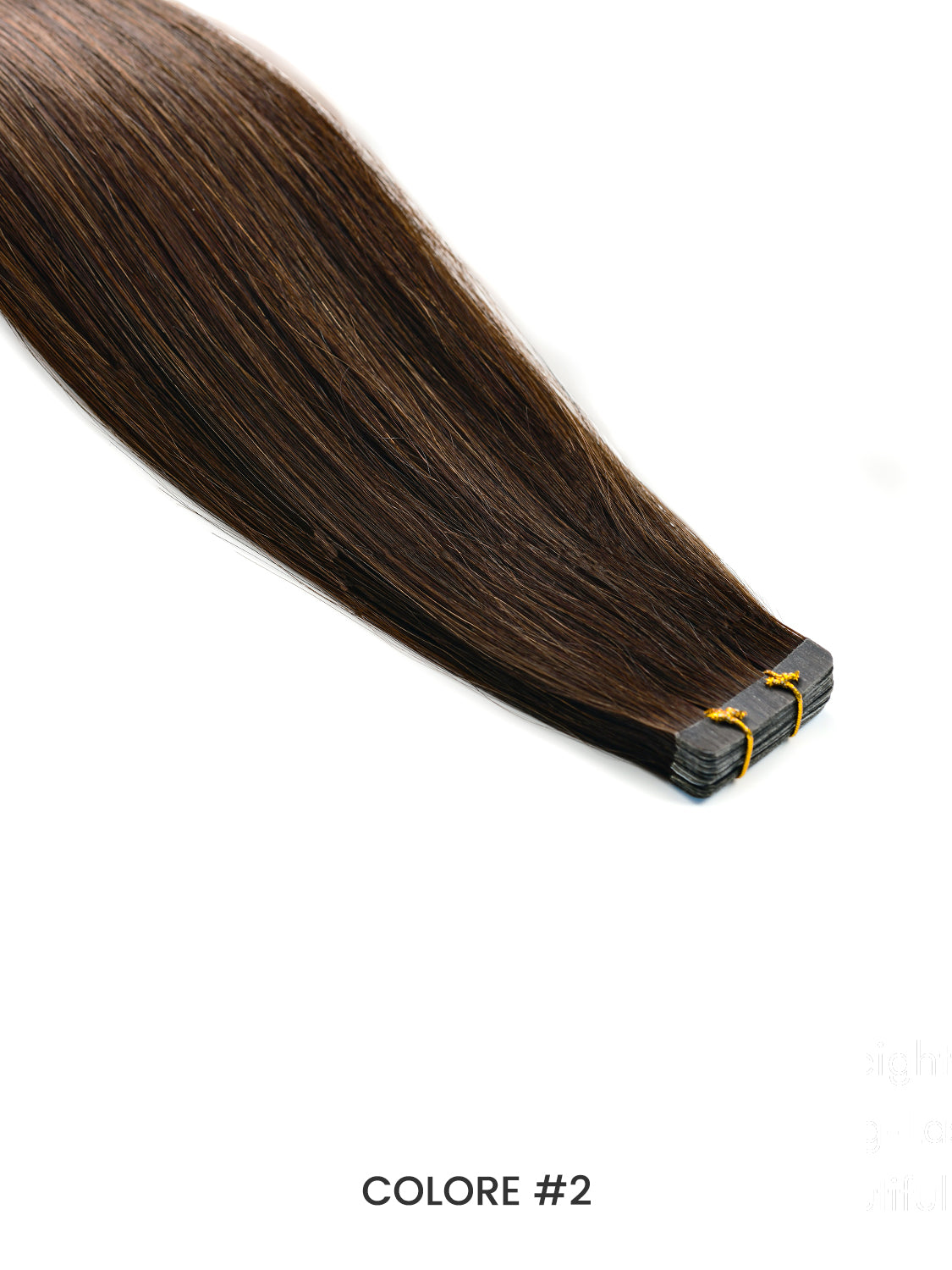 Gix Straight Classic Tape Hair Extensions #2