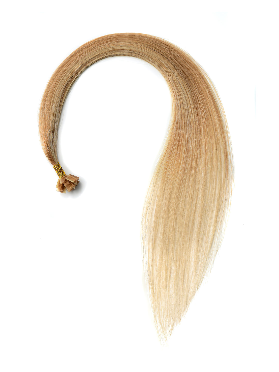 Gix Straight Flat Tip Hair Extension #P27/613