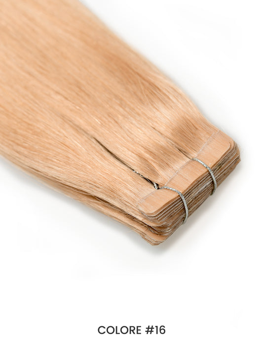 Gix Straight Classic Tape Hair Extensions #16