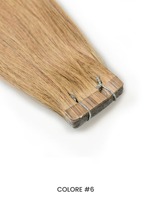 Gix Straight Classic Tape Hair Extensions #6